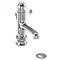 Burlington - Chelsea Regent Straight Mono Basin Mixer Tap with Pop Up Waste - CHR20 Large Image