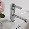 Burlington - Chelsea Straight Mono Basin Mixer Tap - CH19 Profile Large Image