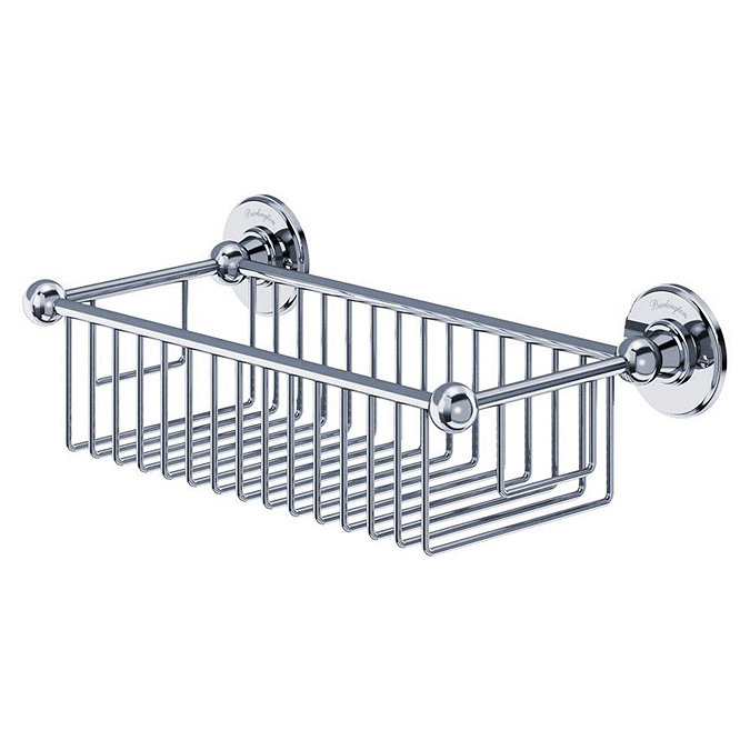 Burlington - Chrome Deep Rectangular Basket - A23CHR Large Image