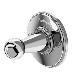 Burlington Chrome Single Robe Hook - A14CHR Large Image