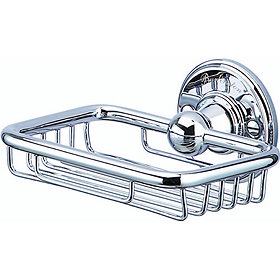 Burlington Chrome Soap Basket - A13CHR Large Image