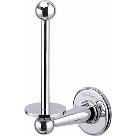 Burlington Chrome Spare Toilet Roll Holder - A6CHR Large Image