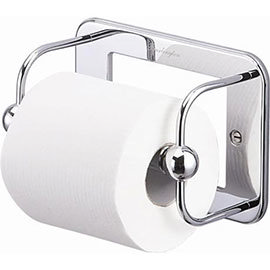 Burlington Chrome Toilet Roll Holder - A5CHR Medium Image