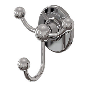 Burlington Chrome Triple Robe Hook - A47CHR Large Image