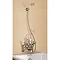 Burlington Claremont Angled Wall Mounted Bath Shower Mixer with Shower Hook - H335-CL Large Image