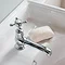 Burlington Claremont - Chrome 5" Basin Taps - CL2 Standard Large Image