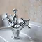 Burlington Claremont - Chrome Basin Mixer Tap with Pop Up Waste - CL4 Feature Large Image