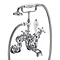 Burlington Claremont Regent - Angled Wall Mounted Bath/Shower Mixer - CLR21 Large Image