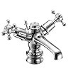 Burlington Claremont Regent - Chrome Basin Mixer Tap with Pop Up Waste - CLR4 Profile Large Image
