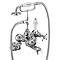 Burlington Claremont Regent - Wall Mounted Bath/Shower Mixer - CLR17 Feature Large Image