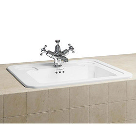 Burlington Classic 54cm Inset Basin - B13 Large Image