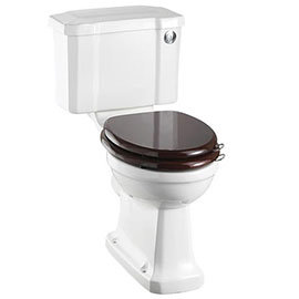 Burlington Cloakroom Slimline Toilet - Button Flush Medium Image
