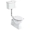 Burlington Concealed Bottom Outlet Low-Level WC with Push Button Flush Large Image