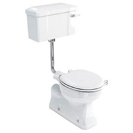 Burlington Concealed Bottom Outlet Low-Level WC with Lever Flush Medium Image