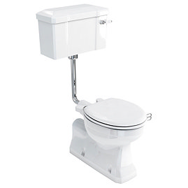 Burlington Concealed Bottom Outlet Low-Level WC with Lever Flush Large Image
