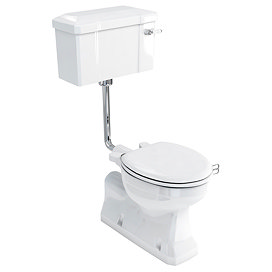 Burlington Concealed Bottom Outlet Low-Level WC with Lever Flush Large Image