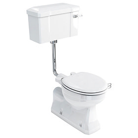 Burlington Concealed Bottom Outlet Low-Level WC with Lever Flush Large Image