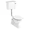 Burlington Concealed S Trap Bottom Outlet Low-Level WC with 520mm Push Button Cistern Large Image