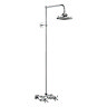 Burlington Eden Thermostatic Single Outlet Exposed Shower Bar Valve & Rigid Riser with Fixed Head La