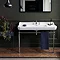 Burlington Edwardian 120cm Basin & Chrome Wash Stand  Profile Large Image