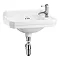 Burlington Edwardian 1TH Wall Mounted Cloakroom Basin - B8R Large Image