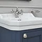 Burlington Edwardian 560mm Basin & Blue Freestanding Rectangular Cloakroom Vanity Unit  Standard Lar