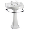 Burlington Edwardian Regal 5 Piece Bathroom Suite Profile Large Image