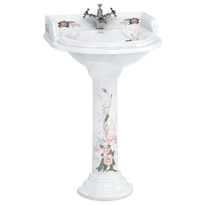 Burlington English Garden Round Basin and Pedestal Large Image