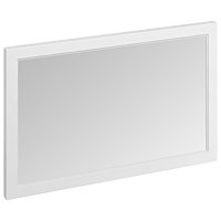 Burlington Framed 120 Mirror - Matt White Large Image