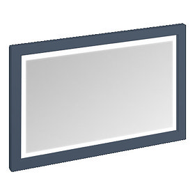 Burlington Framed 120 Mirror with LED Illumination - Blue Large Image