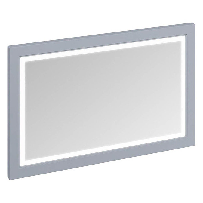 Burlington Framed 120 Mirror with LED Illumination - Classic Grey Large Image