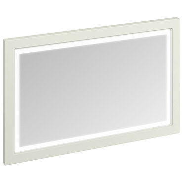 Burlington Framed 120 Mirror with LED Illumination - Sand Profile Large Image