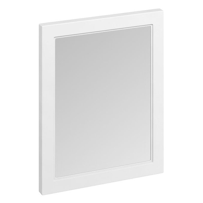 Burlington Framed 60 Mirror - Matt White Large Image