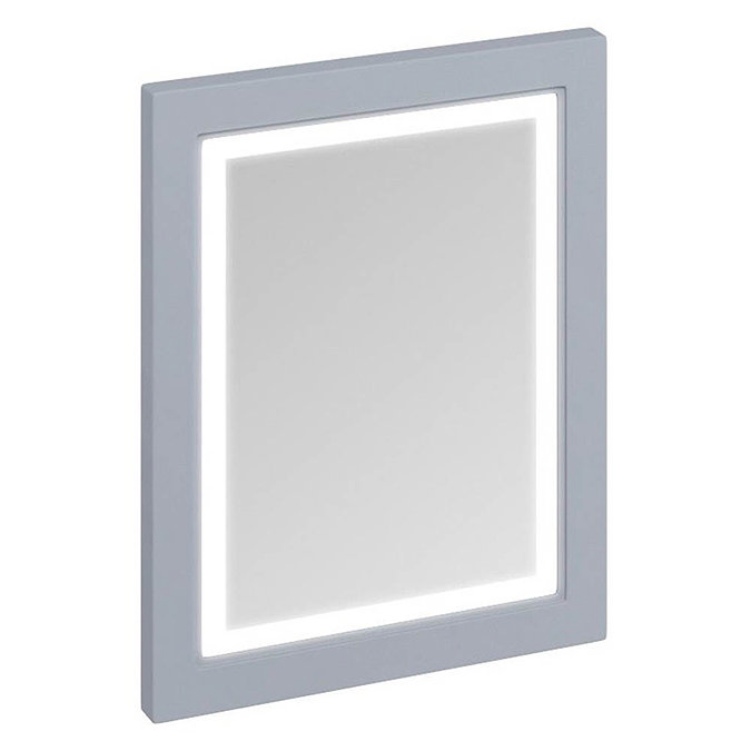 Burlington Framed 60 Mirror with LED Illumination - Classic Grey Large Image