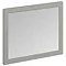 Burlington Framed 90 Mirror - Dark Olive Large Image