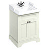 Burlington 65 2-Door Vanity Unit & Classic Basin - Sand Large Image