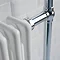 Burlington Full Trafalgar Traditional Radiator (Inc. Valves + Electric Heating Kit) In Bathroom Large Image