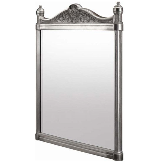 Burlington Georgian Mirror with Aluminium Frame - T37ALU Large Image
