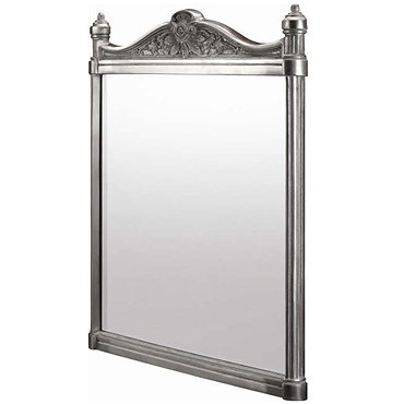 Burlington Georgian Mirror with Aluminium Frame - T37ALU  Profile Large Image