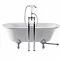 Burlington Gold Freestanding Bath Standpipes with Support Bar  Profile Large Image