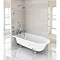 Burlington Hampton LH 1500mm Showering Bath + Legs  additional Large Image