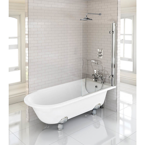 Burlington Freestanding Shower Bath Victorian Plumbing