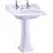 Burlington Traditional Hampton Bath/Shower and Basin Suite Profile Large Image