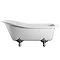 Burlington - Harewood Slipper 1700mm Freestanding Bath with Legs In Bathroom Large Image