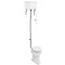Burlington High Level WC w/ Victorian Large Basin & Pedestal