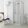 Burlington Traditional Hinged Shower Door & Side Panel  Feature Large Image
