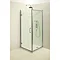 Burlington Traditional Hinged Shower Door & Side Panel Profile Large Image