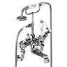Burlington Kensington - Angled Wall Mounted Bath/Shower Mixer - KE21 Large Image