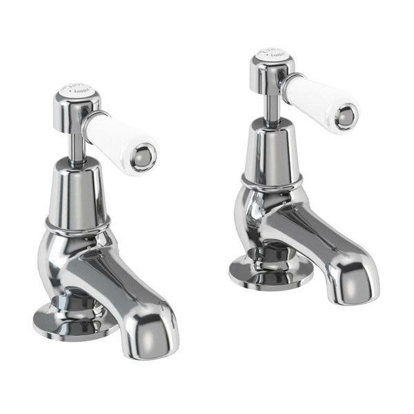 Burlington Kensington - Chrome Basin Taps 3" - KE1 Large Image