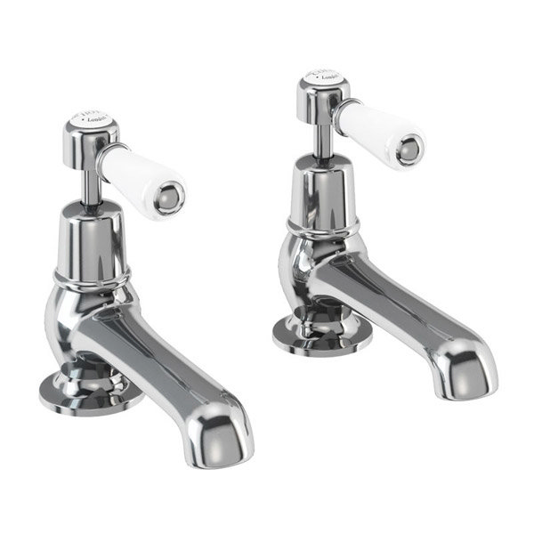 Burlington Kensington - Chrome Basin Taps 5" - KE2 Large Image